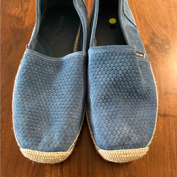Jimmy Choo Egon textured-finish espadrilles - Blue EU 43 US 10 - Picture 4 of 7